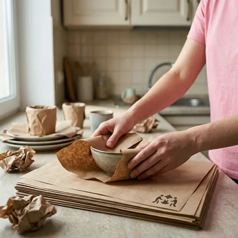 Kraft Paper for Items with Delicate Finishes on the Move